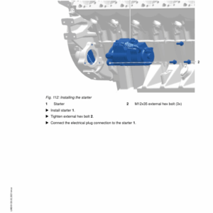 Liebherr D9508 A7-50 LWE (Electronic Common Rail) Diesel Engine Operators Manual - Image 3