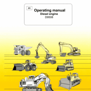 Liebherr D9508 Diesel Engine Operators Manual