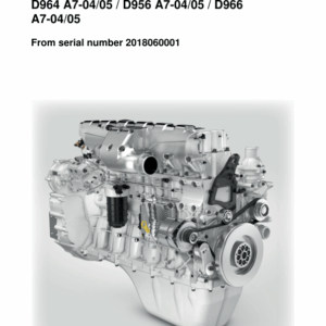 Liebherr D964 A7-04, D964 A7-05 Diesel Engine Assembly Manual