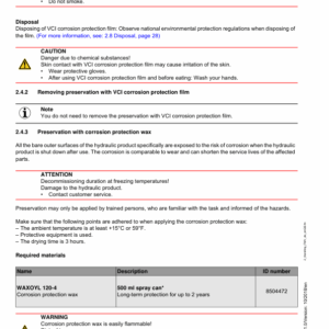 Liebherr FMV 075, FMV 100, FMV 140, FMV 165, FMV 250 Axial Piston Motor Operators Manual - Image 2