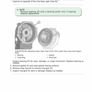 John Deere 1550, 1570, 1575, 1580, 1585 Series Front Mowers TerrainCut Service Repair Manual - Image 3