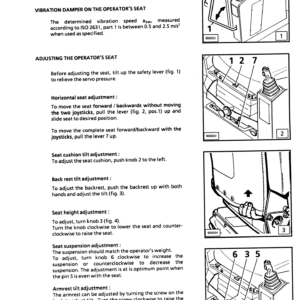 Liebherr A310 Hydraulic Excavator Operators Service Repair Manual - Image 3