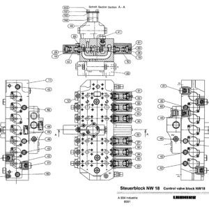 Liebherr A900 B Litronic Excavator Operators Service Repair Manual - Image 4
