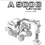 Liebherr A900 B Litronic Excavator Operators Service Repair Manual