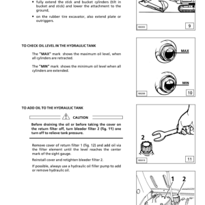 Liebherr R310B Hydraulic Excavator Operators Service Repair Manual - Image 2