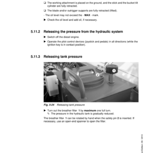 Liebherr R317 Litronic Excavator Operators Service Repair Manual - Image 3