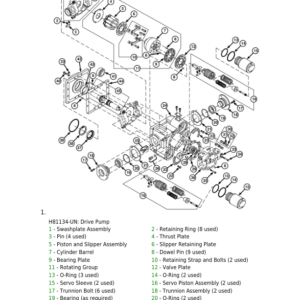 John Deere 9560 STS , 9660 STS , 9760 STS, 9860 STS Combines Repair Technical Manual (TM2181 & TM2182) - Image 3