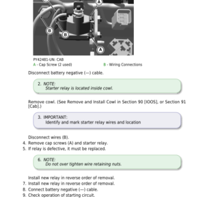 John Deere 5050E, 5060E, 5067E, 5075E FT4 (MY23-) Tractors (North America) Repair Technical Manual - Image 3