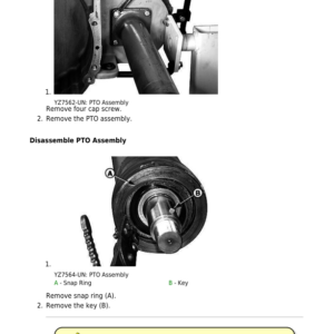 John Deere 592PTO Harvester Gear Box Component Technical Manual (CTM103819) - Image 3