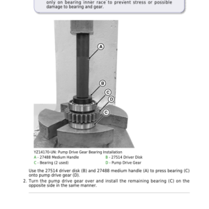 John Deere Main Engine Gear Case P1K and S1K Cotton Component Technical Manual (CTM159019) - Image 3