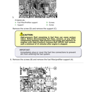 John Deere FPT F5D (DOCDPF) Diesel Engine Component Technical Manual (CTM407919) - Image 2