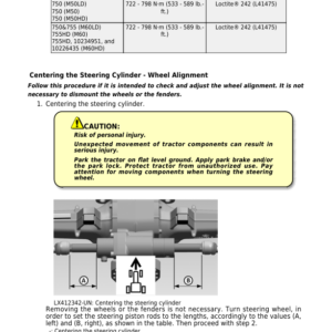John Deere Three-Piece Front-Wheel Drive Axles 730 up to 755 (M40, M50 & M60) Component Technical Manual (CTM408719) - Image 3