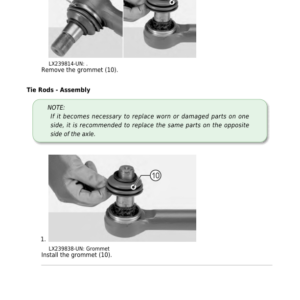 John Deere Two-Piece Front-Wheel Drive Axles 730 to 755 (Version 2), 6R, 6M, and 6RCMC Component Technical Manual (CTM412719) - Image 4