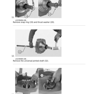 John Deere Two-Piece Front-Wheel Drive Axles 730 to 755 (Version 2), 6R, 6M, and 6RCMC Component Technical Manual (CTM412719) - Image 2