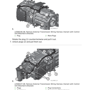 John Deere Mid Sized Tractor AutoPowrIVT Transmission (Repair Level 3 and Diagnostic) Component Technical Manual (CTM418319) - Image 2