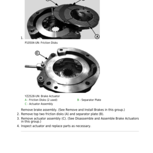 John Deere 12 Speed Transaxle Repair Component (6D6E, 6x03 Tractors PIN prefix P0 and 6B Tractors PIN prefix CP) Technical Manual (CTM608419) - Image 3