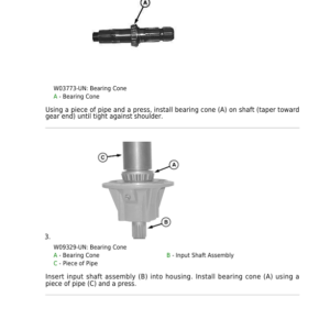 John Deere Rotary Cutter Gear Case Repair Component Technical Manual (CTM610519) - Image 3