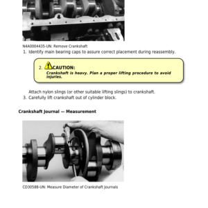 John Deere XinChai A495BT and A498BT Metric Diesel Engines Component Technical Manual (CTM703119) - Image 3