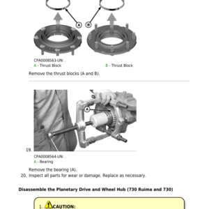 John Deere DANA 725,730 and 733 (Manufactured by Tianjin) Front-Wheel Drive Axles Two-Piece Component Technical Manual (CTM704919) - Image 2