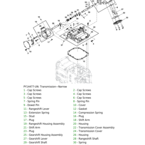 John Deere 9x3 SyncShuttle Transmission - Drive Train Component Technical Manual (CTM900419) - Image 2