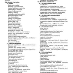 John Deere PowrReverser Transmission Component Technical Manual (CTM901219) - Image 1