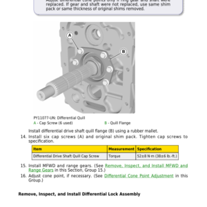 John Deere PowrReverser Transmission Component Technical Manual (CTM901219) - Image 3