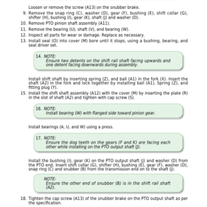 John Deere 9x3 Wet Clutch Drivetrain Component Technical Manual (CTM902919) - Image 4
