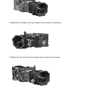 John Deere 9x3 Wet Clutch Drivetrain Component Technical Manual (CTM902919) - Image 2