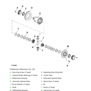 John Deere One-Piece Front-Wheel Drive Axles (725-5E and 730-5M) Component Technical Manual (CTM904119) - Image 4