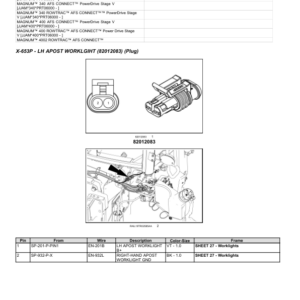 Case 250, 280, 310, 340, 380, 400 Magnum AFS Connect Service Repair Manual - Image 3