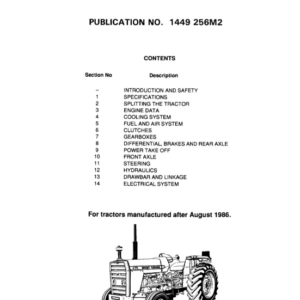 Massey Ferguson 230, 240, 243, 253, 263, 270, 275, 283, 290 (UK Tractors) Service Repair Manual_1