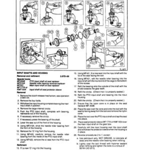 Massey Ferguson 231S, 241 Tractor Service Repair Manual - Image 4