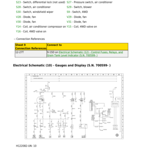 John Deere W440 Combine Service Repair Manual - Image 3