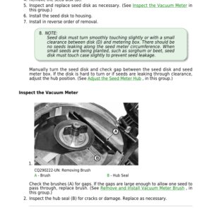 John Deere 1107, 1109, 1111, 1113 Planter Service Repair Manual - Image 5
