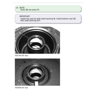 John Deere S650 STS, S660 STS, S670 STS, S680 STS S685 STS, 690 STS Combine Repair Manual - Image 4