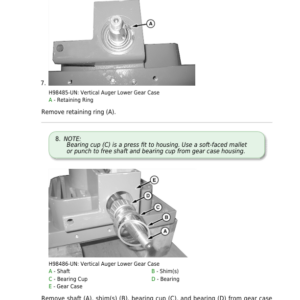 John Deere S650 STS, S660 STS, S670 STS, S680 STS S685 STS, 690 STS Combine Repair Manual - Image 5