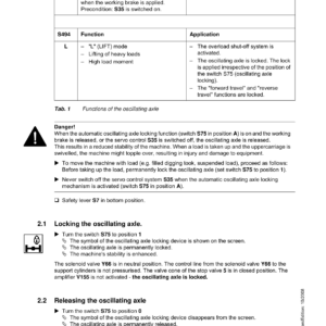 Liebherr A900 C ZW, A900 C ZW EDC Litronic Excavator Operators Service Repair Manual - Image 4