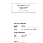 Liebherr A900 C Litronic Excavator Operators Service Repair Manual - Image 2