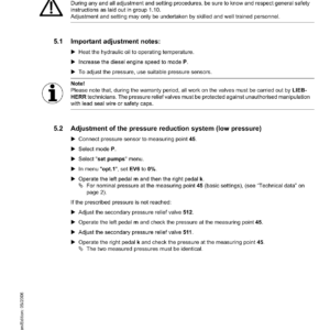 Liebherr A900 C Litronic Excavator Operators Service Repair Manual - Image 3