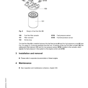 Liebherr A916 Standard Hydraulic Excavator Operators Service Repair Manual - Image 4