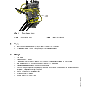 Liebherr A918 Compact Hydraulic Excavator Operators Service Repair Manual - Image 3