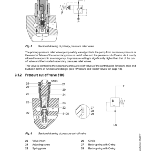 Liebherr A918 Standard Hydraulic Excavator Operators Service Repair Manual - Image 4