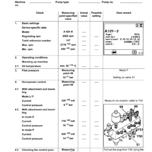 Liebherr A924 B, A924 B HD Litronic Excavator Operators Service Repair Manual - Image 5