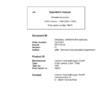 Liebherr A924 Standard Hydraulic Excavator Operators Service Repair Manual - Image 2