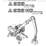 Liebherr A932, A932 HD Litronic Hydraulic Excavator Operators Service Repair Manual - Image 2