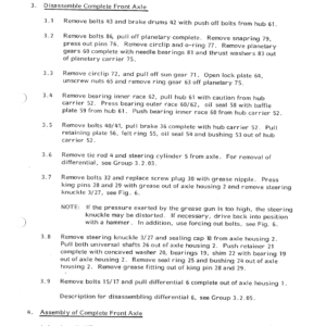 Liebherr A942 Hydraulic Excavator Service Repair Manual - Image 4