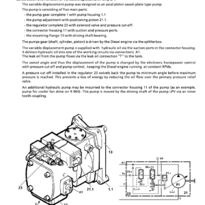 Liebherr A954 B HD Litronic Excavator Operators Service Repair Manual - Image 4