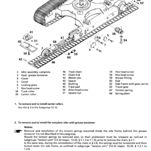 Liebherr ER984 B Hydraulic Excavators Service Repair Manual - Image 3