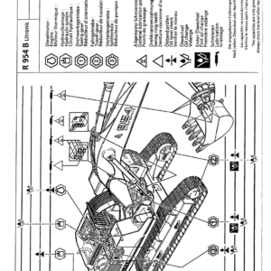 Liebherr ER984 B Hydraulic Excavators Service Repair Manual - Image 4