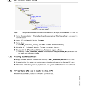 Liebherr LH110 M Hydraulic Excavator Operators Service Repair Manual - Image 3